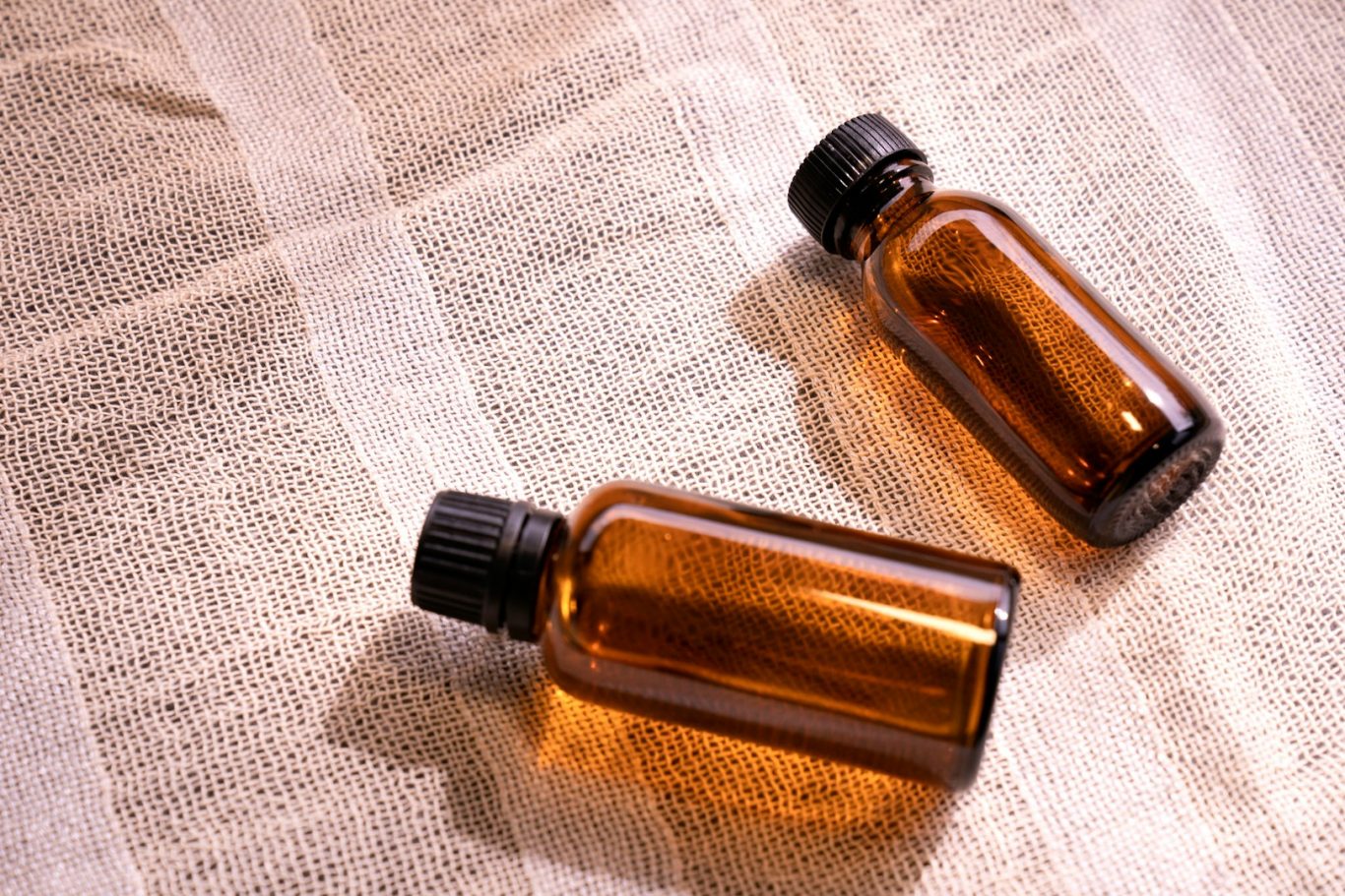 A Vial Filled with White Vinegar